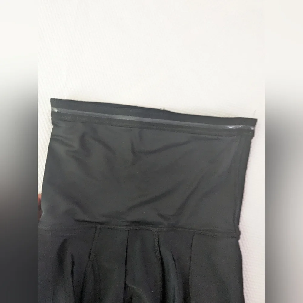 Men High Waisted Boxer Shorts Without  Pad Black SZ L NEW.